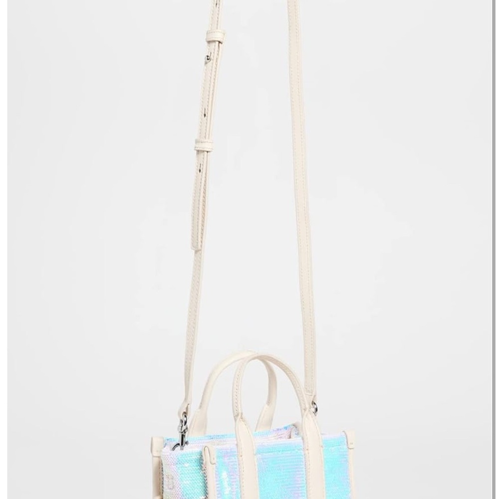 Marc Jacobs Iridescent Blue Tote Bag NWT - Picture 3 of 5